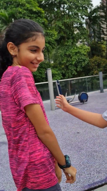 A FitBeat kids session in Singapore, clip 2